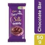 Cadbury Dairy Milk Silk Bubbly Chocolate Bar, 50 G