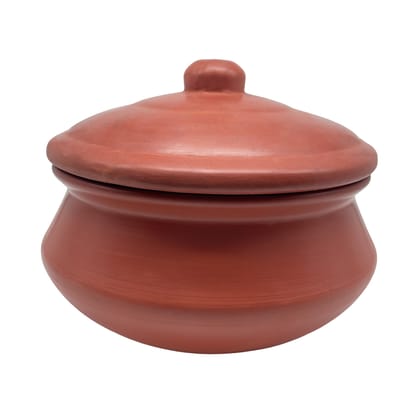 Mitti Cool Earthern Cookware Biryani Pot with lid (1.5ltr)