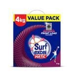 Surf Excel Matic Detergent Powder - Front Load, 4 Kg