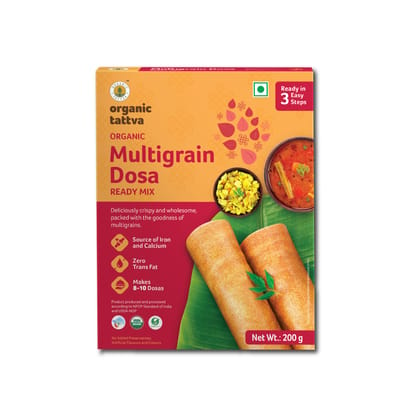 Organic Multigrain Dosa Ready Mix 200g