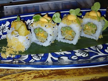 Asparagus Tempura Cream Cheese