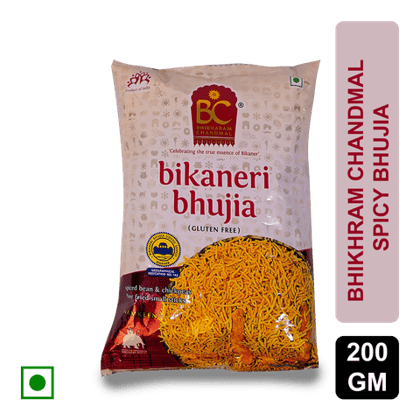 Bhikharam Chandmal Bikaneri Bhujia, 200 gm Pack