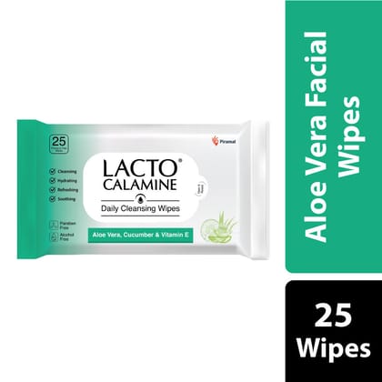 Lacto Calamine Daily Cleansing Wipes