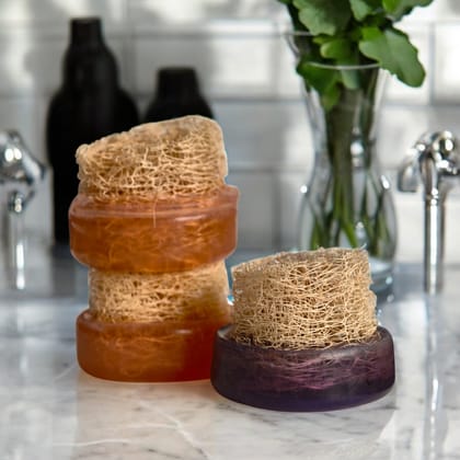Pack of 3 Loofah Foot Scrubber
