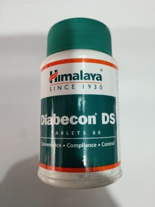 Himalaya Diabecon ds Tablets 60 Convenience. compliance. control 