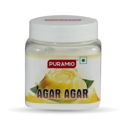 Puramio Agar Agar Powder, (Perfect for Jelly & Desserts 100% Pure Powder), 30 gm