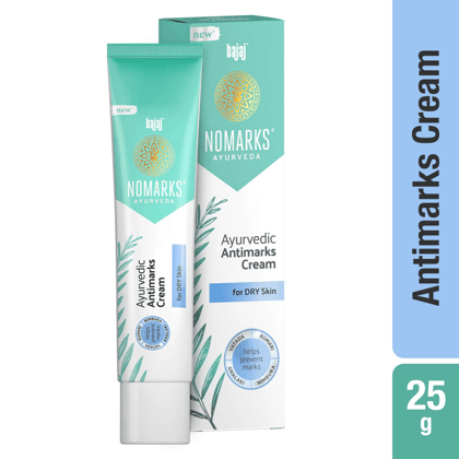 Bajaj Nomarks Ayurvedic Antimarks Cream For Dry Skin  25g