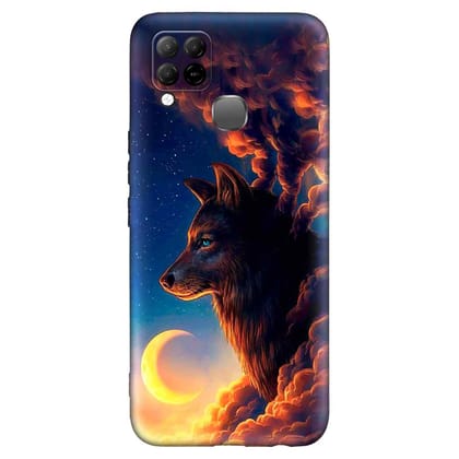 Wolf And Nature HOT 10S Premium Embossed Mobile cover
