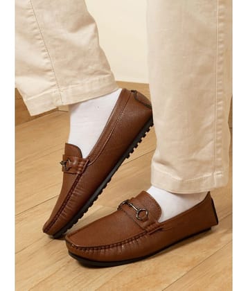 Big Fox Tan Mens Slip on - 11