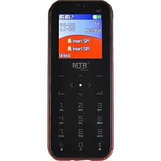 MTR M5 Dual Sim, 1100mAh Battery, Red)