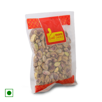 More Choice Plain Pistachio (without shell), 100 gm Pouch