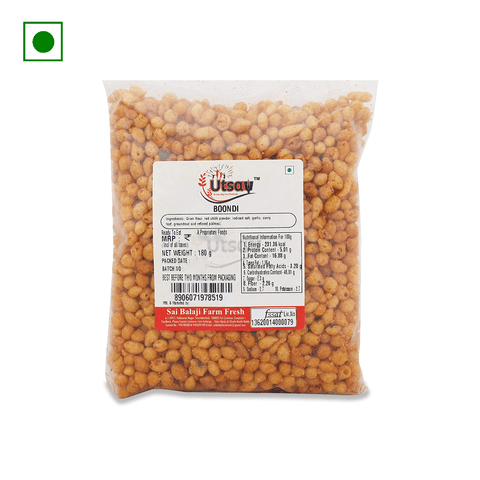Utsav Boondi 180 gm Pack