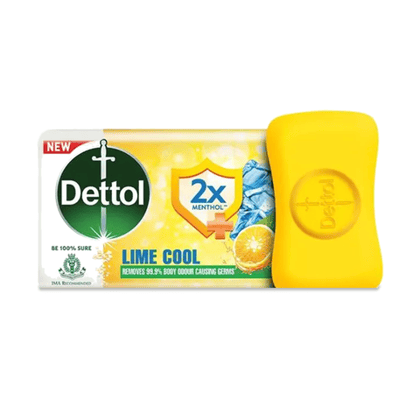 Dettol Lime Cool Bathing Soap Bar, 125 gm Bar