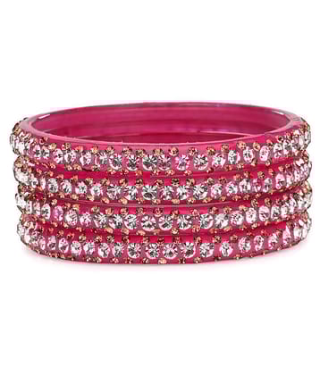 Somil Designer Bridal Glass Bangle/ Kada Set For Party Marriage, And Function, Ornamented, Colorful - None