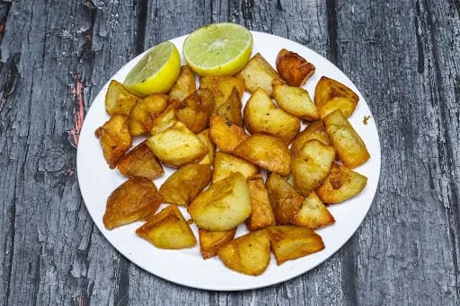 Tawa Aloo Chaat Namak Jeera