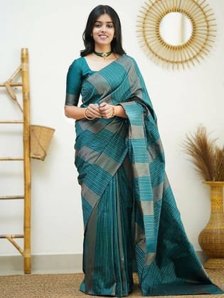 Ethnic Woven Design Silk Banarasi Saree