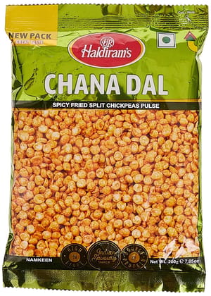 Haldiram's Chatpata Dal, Crispy Chana Dal Coated With Delicious Masala, 220 G(Savers Retail)
