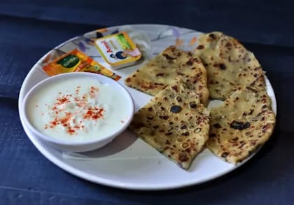 Stuffed Aloo Kulcha