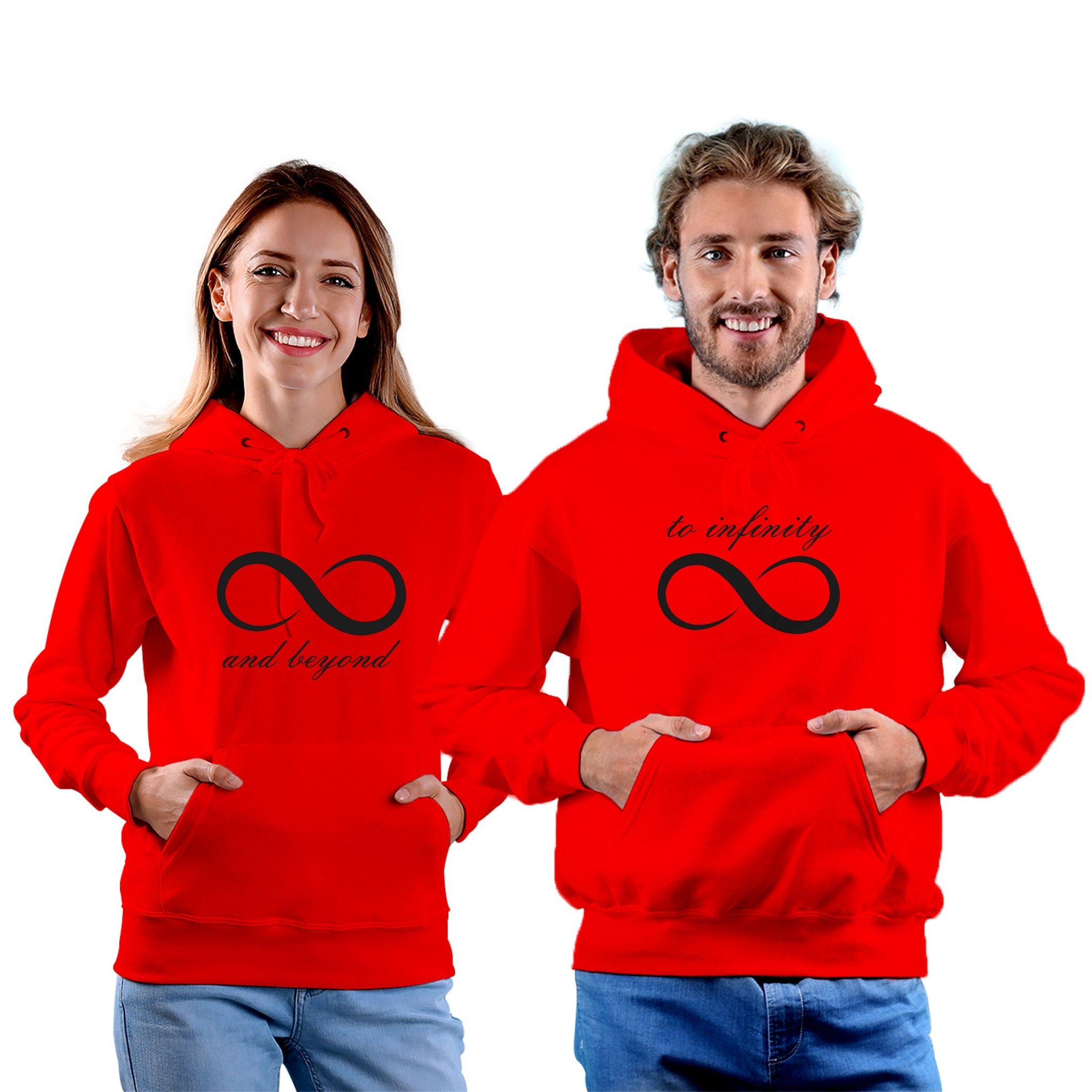 To Infinity and Beyond Twinning Hoodie-S / S