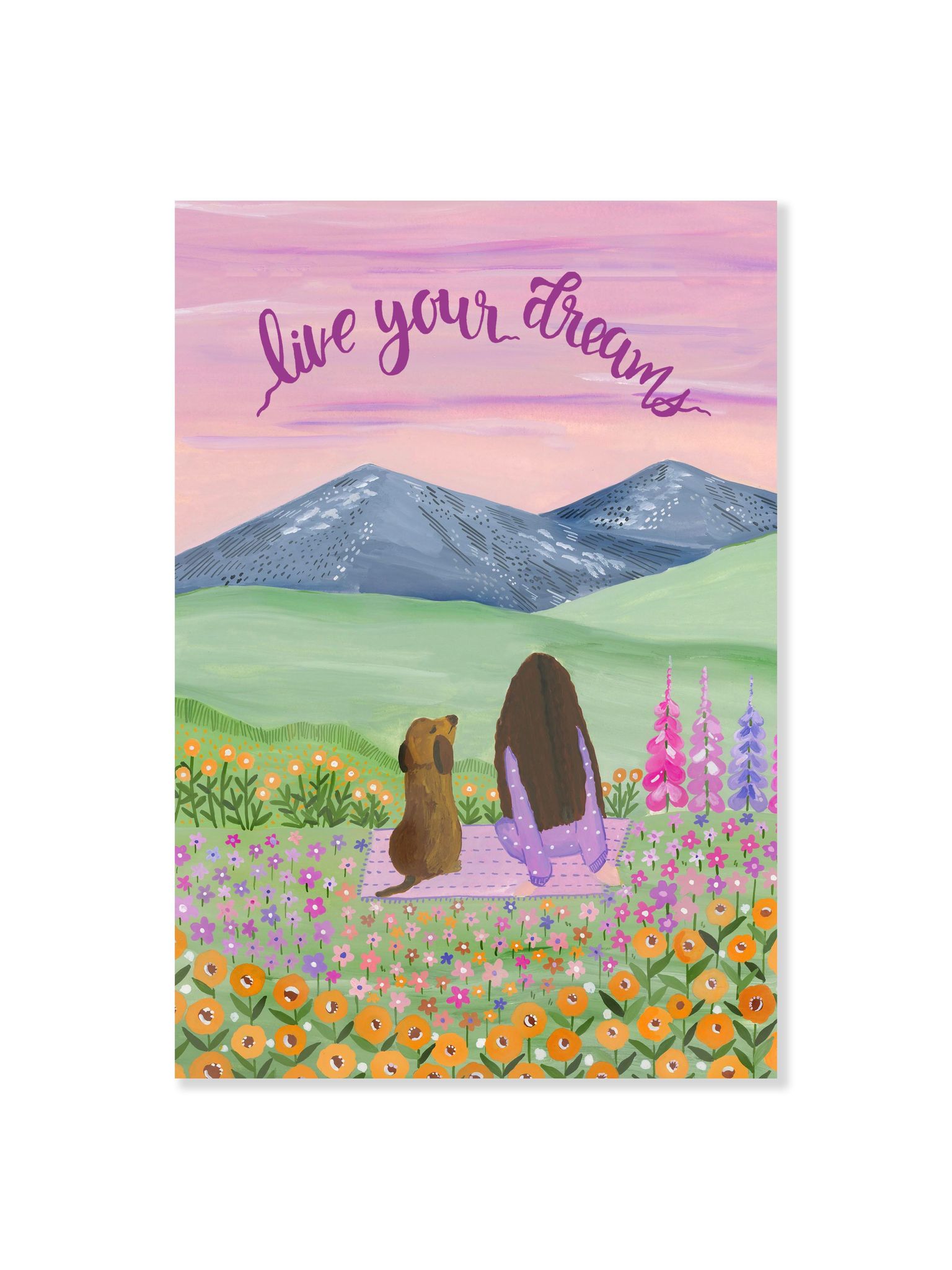 Live Your Dreams Notebook