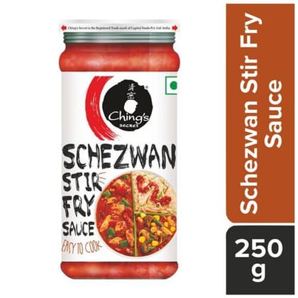 Chings Secret Schezwan Stir Fry?? Sauce, 250 g Jar