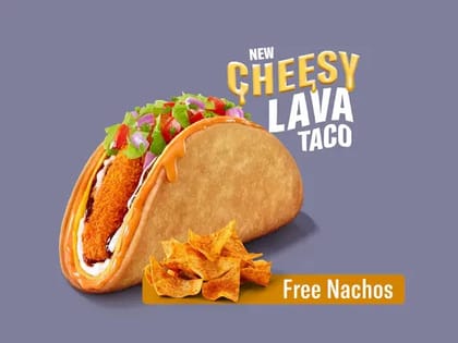 Cheesy Lava Taco (BurgerKiller) Veg Overload