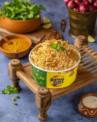 HIgh Fiber Soya Biryani with Brown Rice