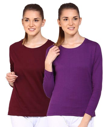 Appulse Brown Cotton Tees - XL