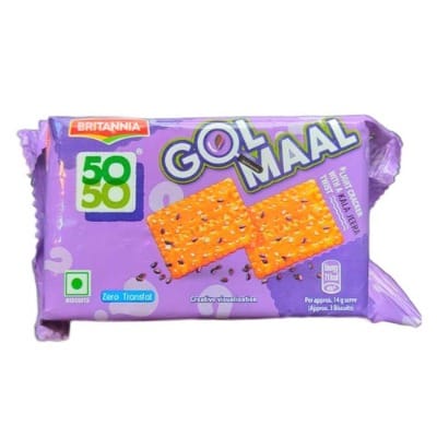 Britannia 50 50 Gol Maal Light Cracker 30.7G