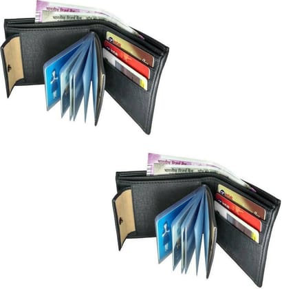Combo of Casual Latest Men Wallets (Pack of 2)