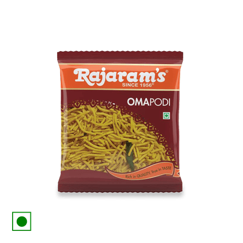 Rajaram's Namkeen - Omapodi, 100 gm Pouch