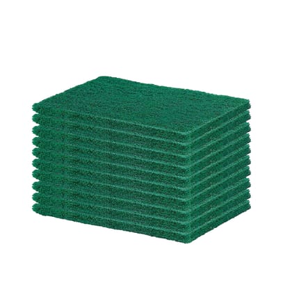 1495 Green Kitchen Scrubber Pads for Utensils/Tiles Cleaning