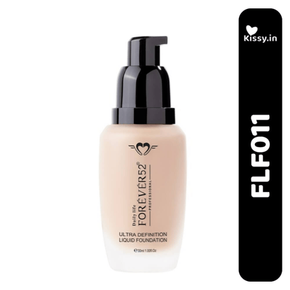 Forever52 Ultra Definition Liquid Foundation | FLF011 - Cheese Cake(FAIR SHADE WITH YELLOW UNDERTONE)