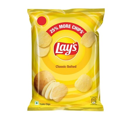 Lays Classic Salted Potato Chips 130G