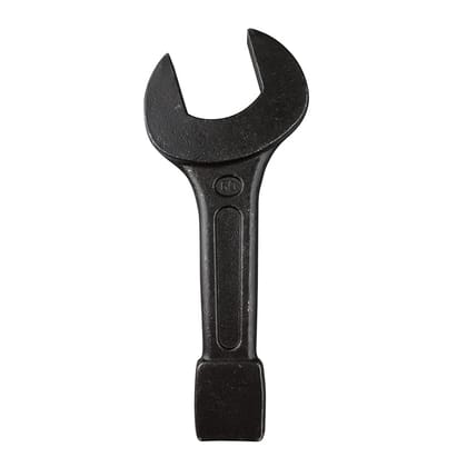 Eastman Slogging Spanners Wrench with 46mm Open End & Ring End Chrome Vanadium Steel Auto-Black Finish Wrench for Removing Very Tight Nuts and Bolts (E-2081)