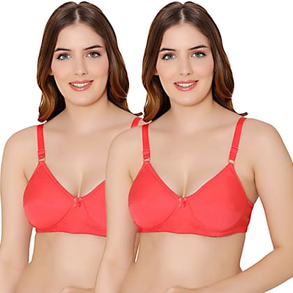Bodycare cotton wirefree adjustable straps soft cup padded Bra-5543COCO