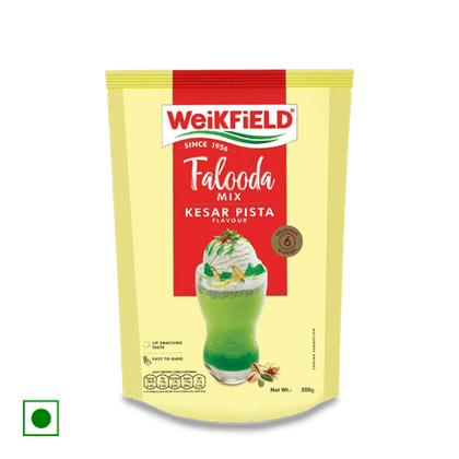 Weikfield Falooda Mix Kesar Pista, 200 gm Pouch