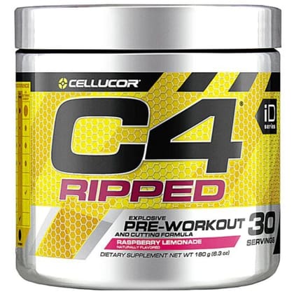 Cellucor C4 Ripped 30 Servings-Raspberry Lemonade