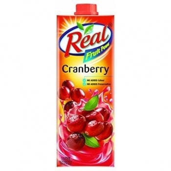 Real Fruit Power Cranberry Juice 1L