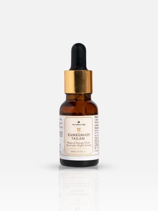 KUMKUMADI TAILAM MAGICAL BEAUTY ELIXIR AYURVEDIC NIGHT SERUM-15ml