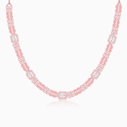 Anushka Sharma Rose Gold Braided Necklace