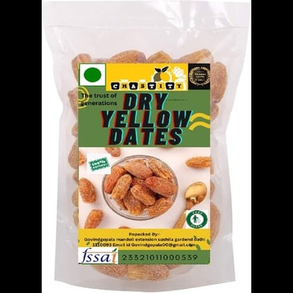 Chastity premium dates dry yellow 1000 gm