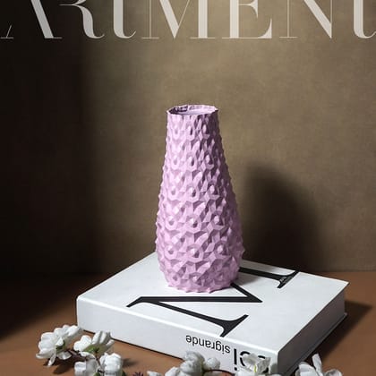 Surreal 3D Pine Cone Vase Pink
