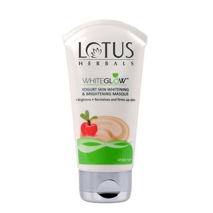 Lotus Herbals WhiteGlow Yogurt Skin Whitening & Brightening Masque (80gm)-80gm