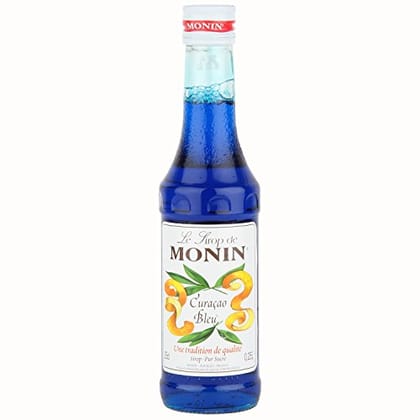 Monin Blue Curacao Syrup, 250 ml