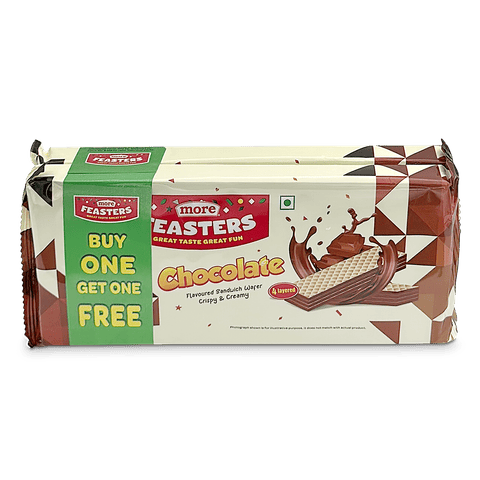 Feasters Chocolate Wafers 60 gm Pack