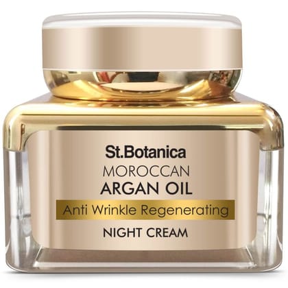 Moroccan Argan Oil Anti Wrinkle Night Cream, 50g
