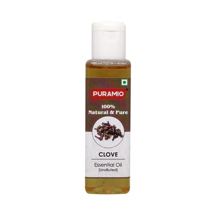 Puramio Clove Essential Oil (Undiluted) 100% Natural & Pure,Therapeutic Grade Clove (Lavang), 30 ml