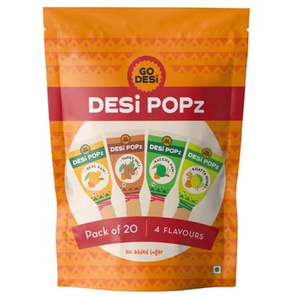 Go Desi 4 Flavour Popz, 160 gm