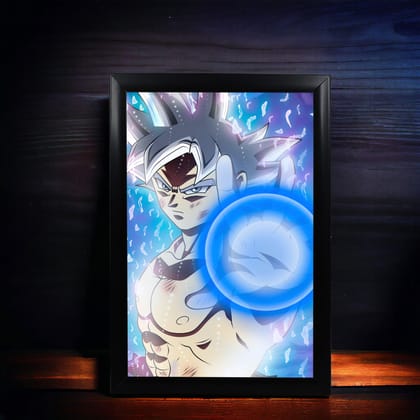 Goku Ultra Instinct Photo Frame (A4 Size) - Dragon Ball Z